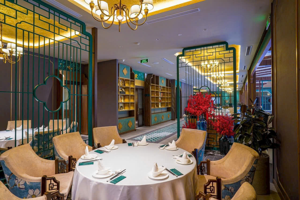 Sảnh chính nhà hàng