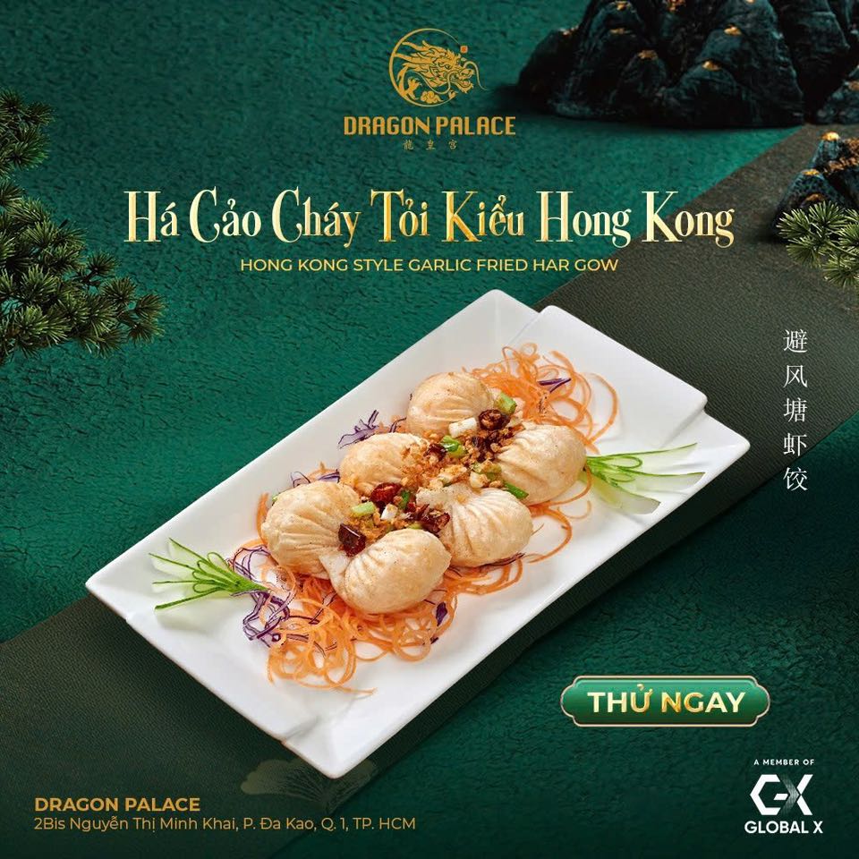 Nhà hàng dimsum Quận 1 là nơi há cảo được tạo tác tinh xảo, kết hợp hài hòa giữa kỹ thuật chuẩn mực và cảm xúc ẩm thực, nổi bật giữa không gian sang trọng đầy tinh tế.