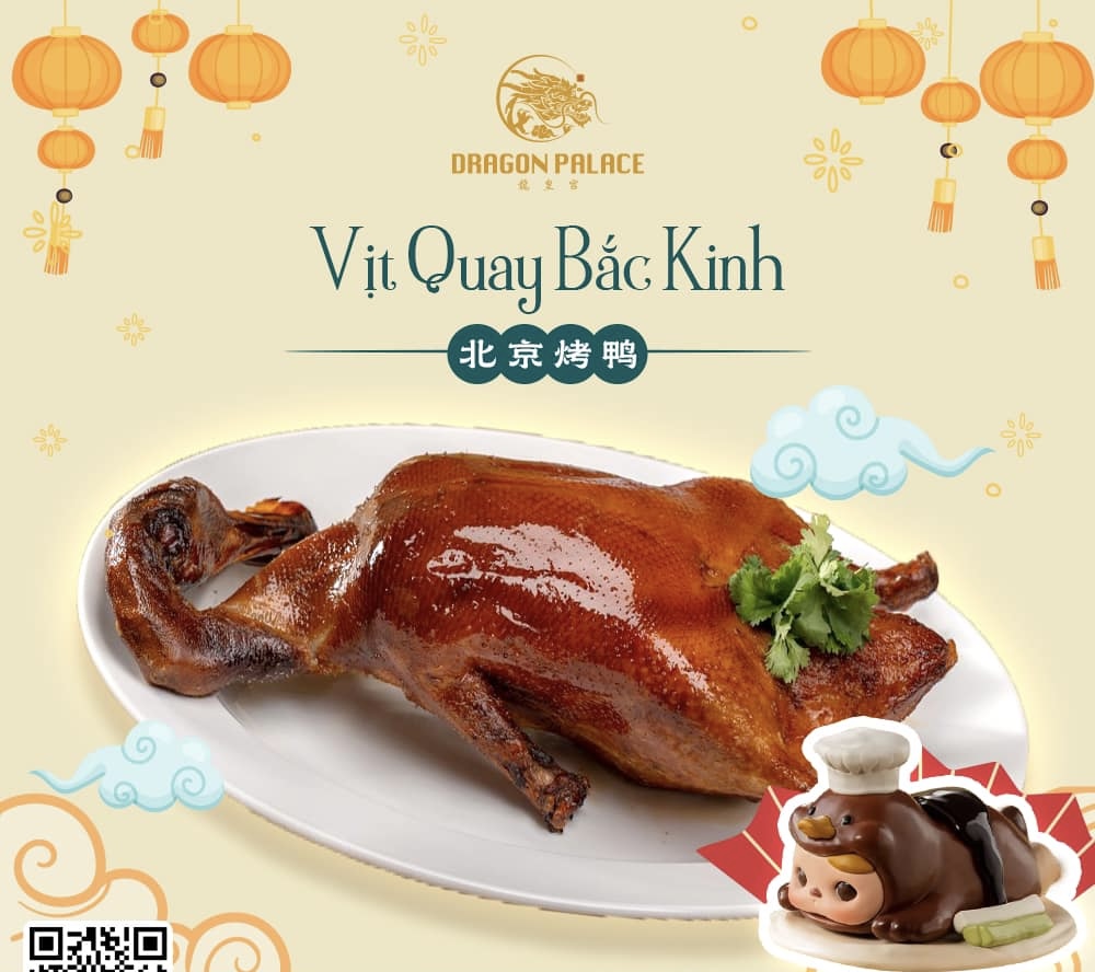 Vịt quay Bắc Kinh quận 1 - Ngôi sao chính không thể thiếu tại Dragon Palaces