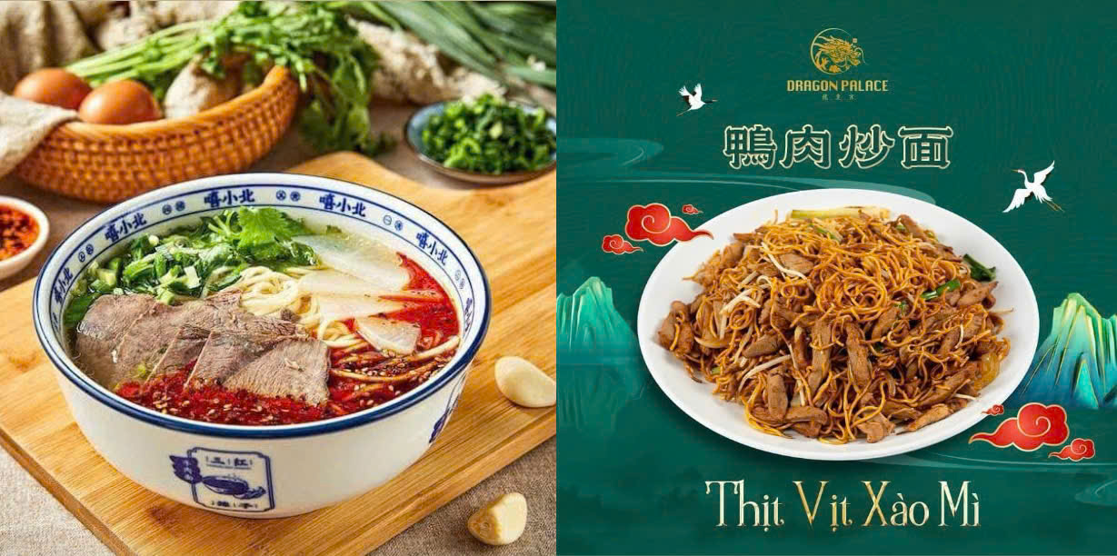 Mì – món nước Trung Hoa được yêu thích nhất tại nhà hàng Quảng Đông