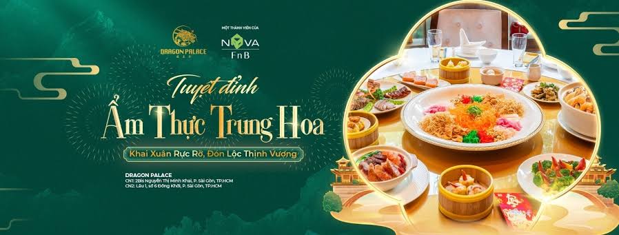 Trải nghiệm tinh hoa Dimsum Trung Hoa đích thực giữa không gian sang trọng của Dragon Palace, nơi mỗi xửng hấp đều mang theo dư vị truyền thống đầy lôi cuốn