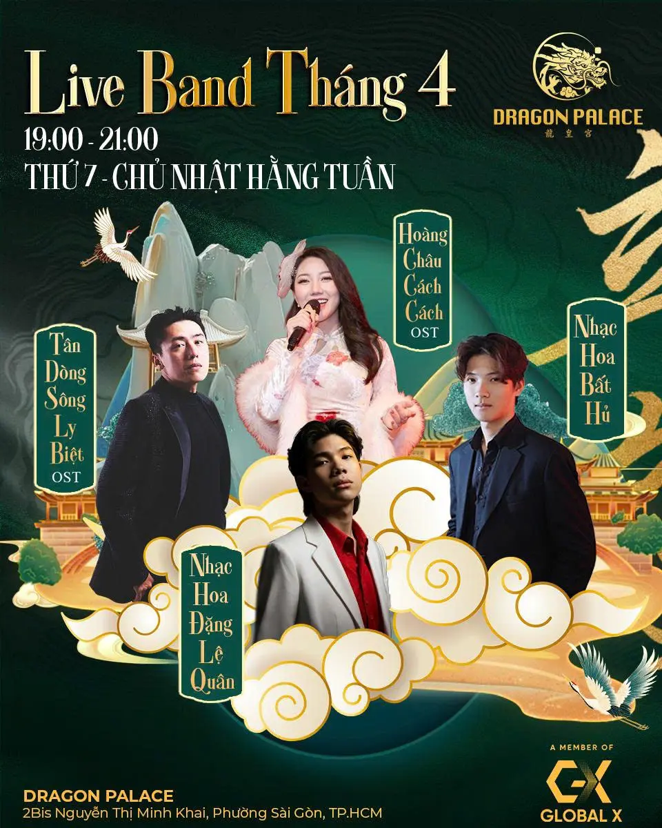 Live Band tháng 4 - Dragon Palace