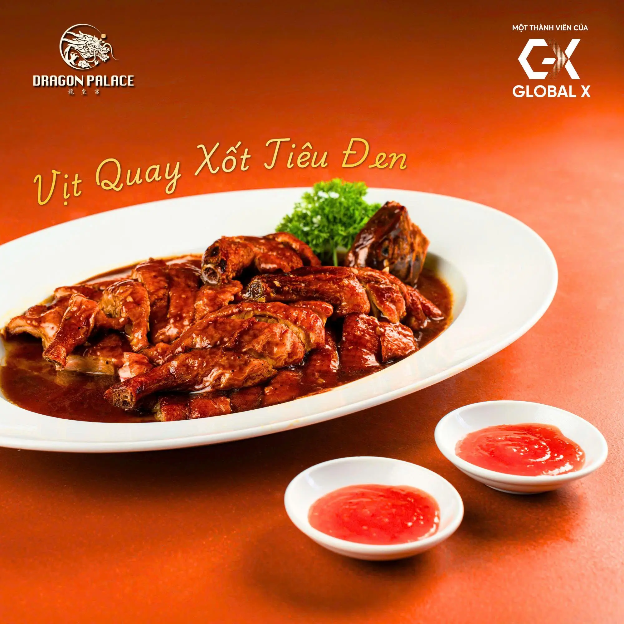 Vịt Quay Sốt Tiêu Đen