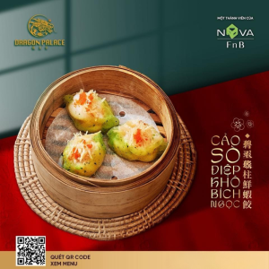 Dimsum Trung Hoa nóng hổi – lựa chọn lý tưởng khi ăn đồ Hoa ở Sài Gòn với hương vị tinh tế và chuẩn phong cách Quảng Đông.