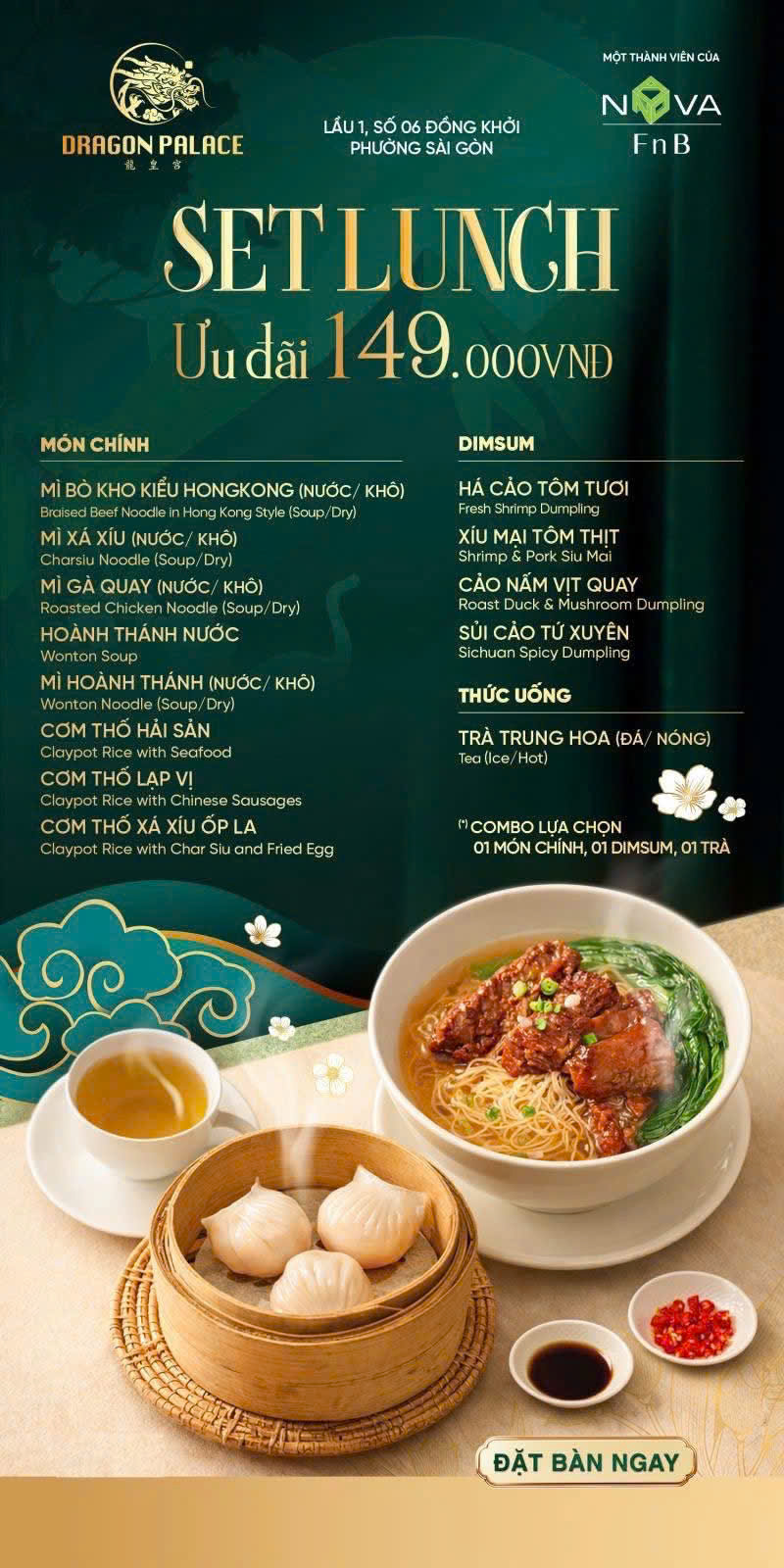 mì sủi cảo quận 1 tại dragon palace